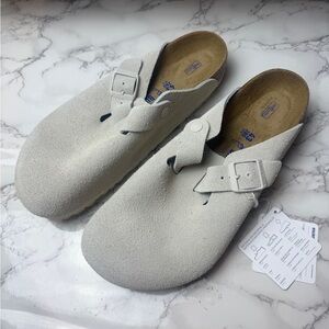 Birkenstock Boston BS Antique White EU Size 43